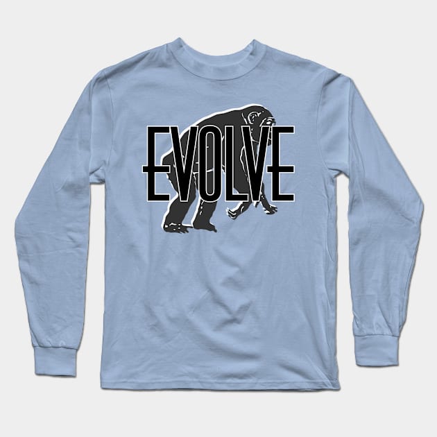 EVOLVE Long Sleeve T-Shirt by trubble